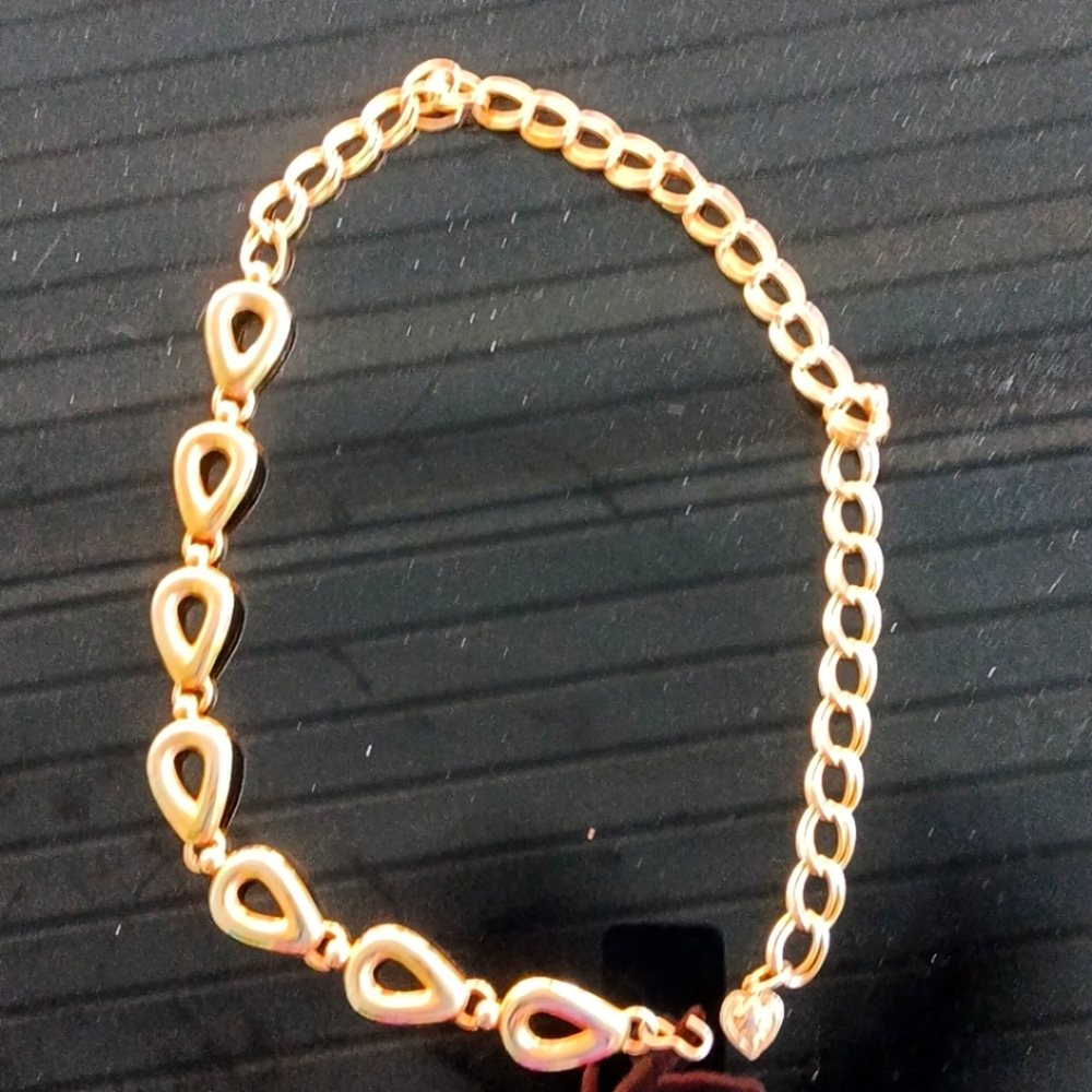 Gold metal belt